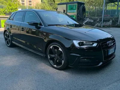 Usata Audi A3 S-Line 184 CV (135 kW) 2016 Nero Berlina