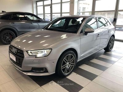 Usata Audi A3 Sport 116 CV (85 kW) 2019 Argento Berlina
