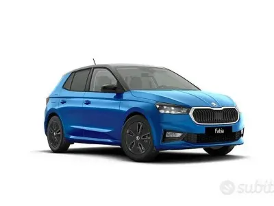 Ny Skoda Fabia 95 HK (69 kW) 2026 Blå Hatchback