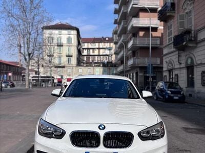 Usata BMW 118 Advantage 136 CV (100 kW) 2018 Bianco Utilitaria
