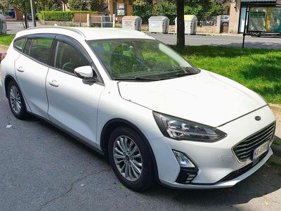 Usata Ford Focus Business Edition 120 CV (88 kW) 2020 Bianco Station wagon