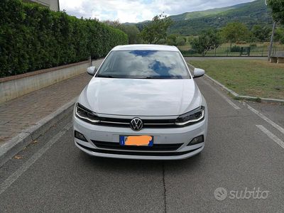 Usata VW Polo Highline 95 CV (69 kW) 2021 Bianco Berlina