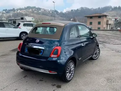 Käytetty Fiat 500 84 HP (61 kW) 2018 Sininen Avoauto