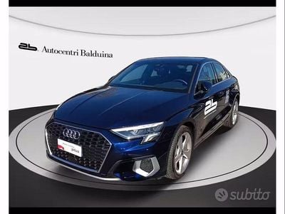 Usata Audi A3 Edition .1 150 CV (110 kW) 2023 Blu Berlina