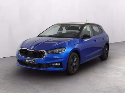 Usata Skoda Fabia 95 CV (69 kW) 2025 Blu race metallizzato nero tul Utilitaria