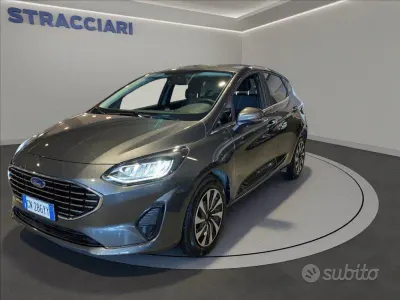Usata Ford Fiesta Titanium 125 CV (91 kW) 2023 Grigio metallizzato Utilitaria