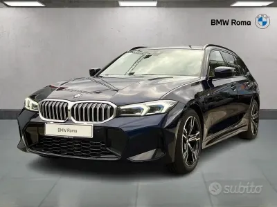 Usata BMW 320e M Sport 190 CV (139 kW) 2025 Blu Station wagon