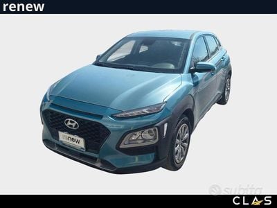 Usata Hyundai Kona Style 120 CV (88 kW) 2018 Blu chiaro SUV