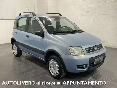 Usata Fiat Panda 4x4 60 CV (44 kW) 2007 Azzurro Utilitaria