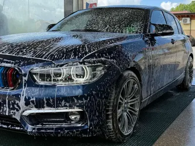 Usata BMW 116 116 CV (85 kW) 2016 Blu/azzurro Utilitaria
