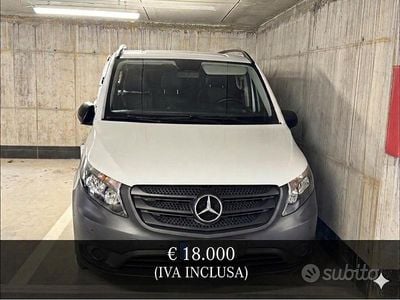 Usata Mercedes Vito 136 CV (100 kW) 2015 Bianco Furgone