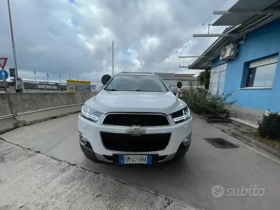 Usata Chevrolet Captiva 184 CV (135 kW) 2012 Bianco SUV