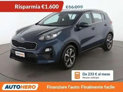 Usata Kia Sportage 136 CV (100 kW) 2021 Blu/azzurro SUV