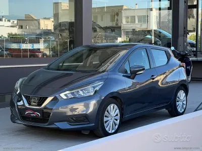 Usata Nissan Micra Acenta 90 CV (66 kW) 2019 Grigio Utilitaria
