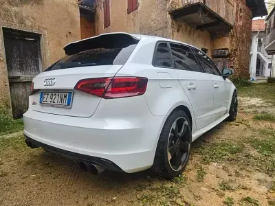 Usata Audi S3 300 CV (220 kW) 2015 Bianco Berlina