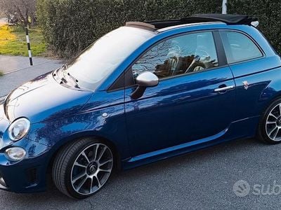 Usata Abarth 595 2018 Blu Cabrio