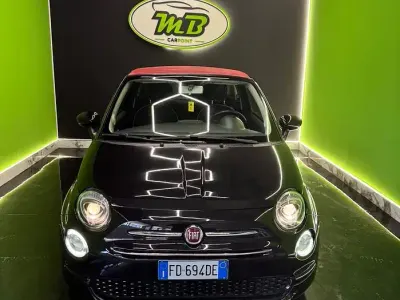 Usata Fiat 500C Lounge 69 CV (50 kW) 2016 Nero Cabrio