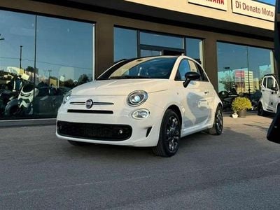 Usata Fiat 500C Sport 69 CV (50 kW) 2021 Bianco Cabrio