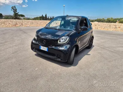 Usata Smart ForTwo Cabrio Passion 71 CV (52 kW) 2017 Nero Cabrio