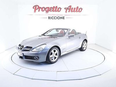 Usata Mercedes SLK200 184 CV (135 kW) 2011 Grigio Cabrio