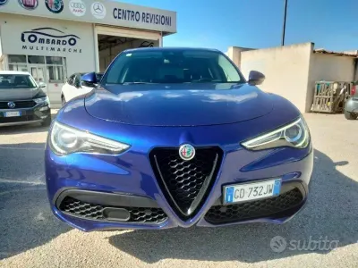 Usata Alfa Romeo Stelvio 190 CV (139 kW) 2020 Blu SUV