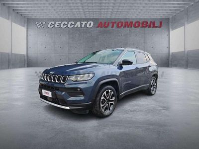 Blu/azzurro Usata 2022 Jeep Compass Limited SUV | 18.655 € (Buon prezzo)
