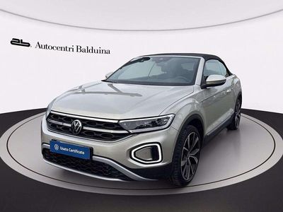 Usata VW T-Roc Style 150 CV (110 kW) 2024 Ivory silver metalizzato/nero SUV