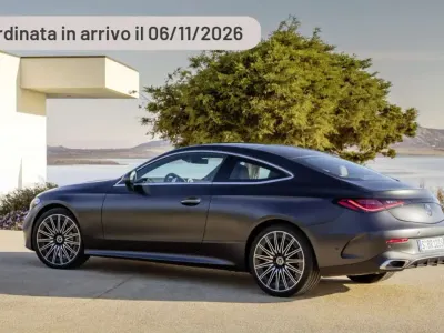 Neu Mercedes CLE300 AMG Line Premium Plus 313 PS (230 kW) 2026 Silber Coupé