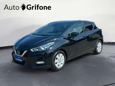 Usata Nissan Micra Acenta 90 CV (66 kW) 2017 Nero Utilitaria