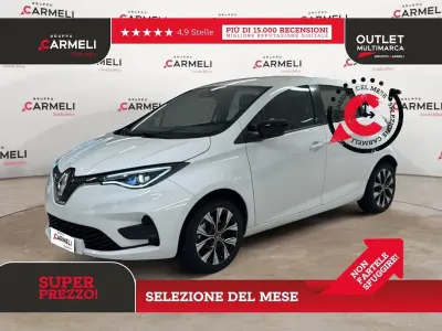 Usata Renault Zoe Zen 100 kW (136 CV) 2021 Bianco Utilitaria