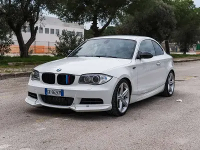 Usata BMW 135 Coupé M Sport 306 CV (225 kW) 2009 Bianco Coupé