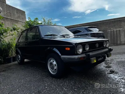 Usata VW Golf I 50 CV (36 kW) 1981 Nero Utilitaria