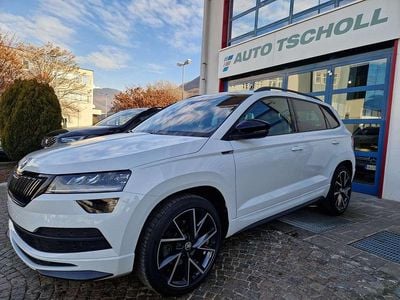 Usata Skoda Karoq SportLine 190 CV (139 kW) 2021 Moonweiss metallic SUV