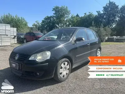 Brugt VW Polo Trendline 54 HK (39 kW) 2007 Sort Hatchback