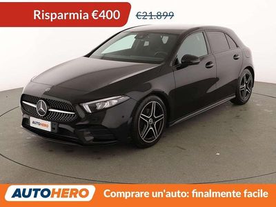 Usata Mercedes A180 Premium 116 CV (85 kW) 2018 Nero Berlina