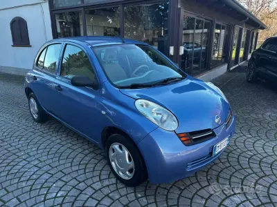 Usata Nissan Micra Visia 65 CV (47 kW) 2004 Blu Utilitaria