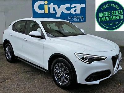 Second-hand Alfa Romeo Stelvio Business 190 CP (139 kW) 2021 Alb SUV