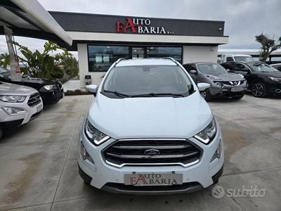 Usata Ford Ecosport Titanium 100 CV (73 kW) 2019 Bianco SUV