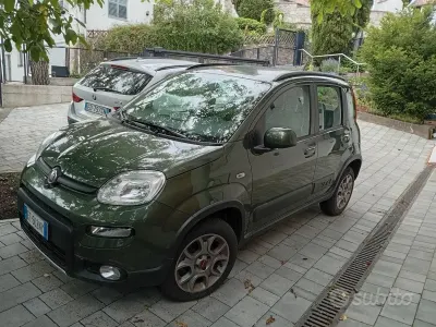 Usata Fiat Panda 4x4 75 CV (55 kW) 2013 Verde Utilitaria