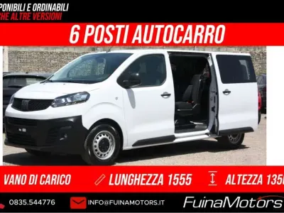 Nuova Fiat Scudo 145 CV (106 kW) 2025 Bianco Furgone