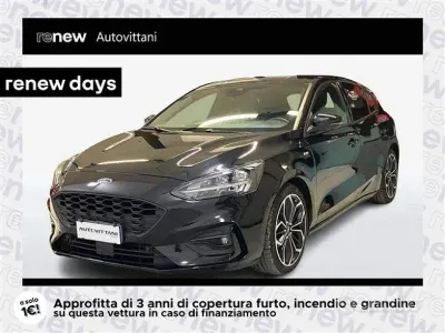 Usata Ford Focus ST-Line 125 CV (91 kW) 2019 Nero Berlina
