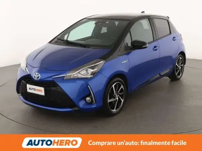 Begagnad Toyota Yaris Hybrid Edition 73 HK (53 kW) 2019 Blå Halvkombi