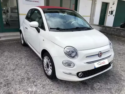 Käytetty Fiat 500 69 HP (50 kW) 2015 Valkoinen Avoauto