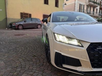 Usata Audi TT Ambiente 245 CV (180 kW) 2019 Bianco Coupé