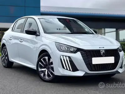 Nuova Peugeot 208 100 CV (73 kW) 2026 Bianco Utilitaria