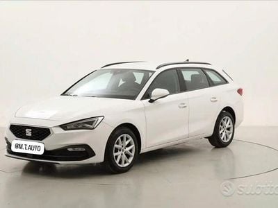 Usata Seat Leon Business 116 CV (85 kW) 2022 Bianco Station wagon