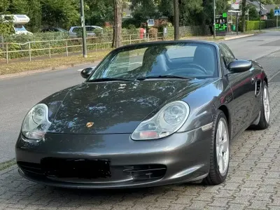 Usata Porsche Boxster 228 CV (167 kW) 2004 Grigio Cabrio