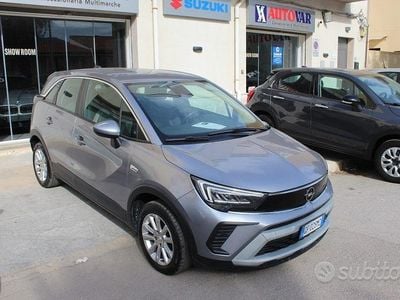 Usata Opel Crossland X 110 CV (80 kW) 2021 Grigio SUV