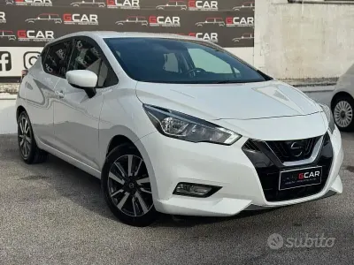 Usata Nissan Micra 87 CV (63 kW) 2019 Bianco Utilitaria