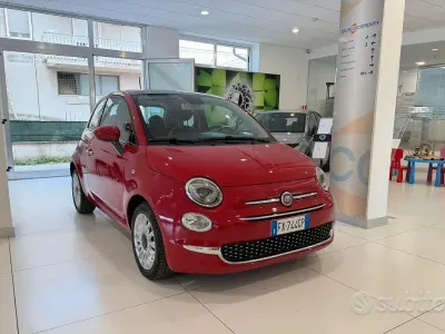 Usata Fiat 500 Lounge 69 CV (50 kW) 2019 Rosso Berlina